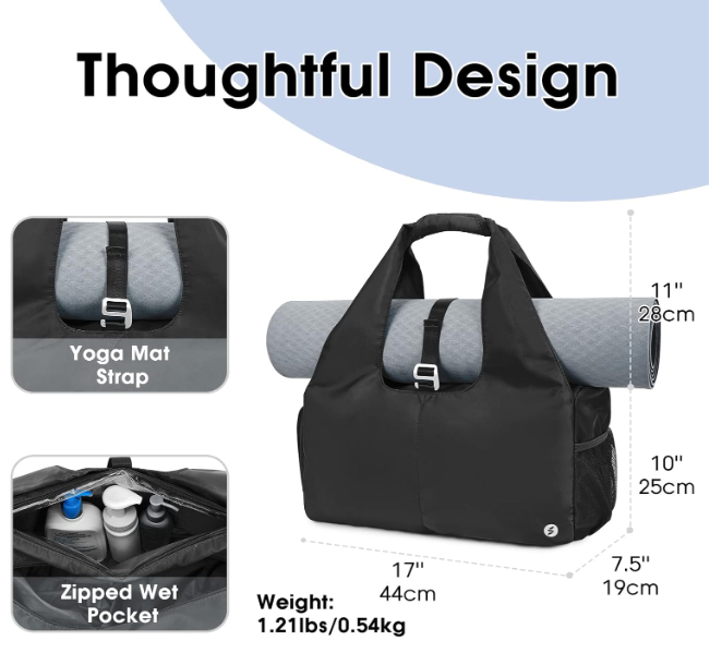 Your All-In-One Sports Bag – Waterproof, Stylish & Built for Active Women