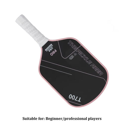 T700 Carbon Fiber Pickleball Paddle - USAPA Approved, Ultra-Lightweight with Frosted Surface for Elite Performance