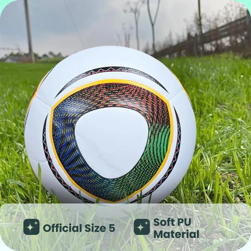 Premium Size 5 Soccer Ball - Perfect for Youth and Adult Training, Indoor & Outdoor Football Equipment
