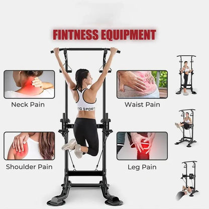 Power Tower Multifuncional - Barra de Pull Up y Pull Down