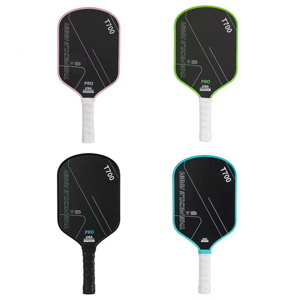 T700 Carbon Fiber Pickleball Paddle - USAPA Approved, Ultra-Lightweight with Frosted Surface for Elite Performance