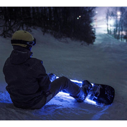 Illuminate Your Ride: Actionglow AG2 LED Snowboard Lighting System - 7 Color Modes, Waterproof & Ultra Bright!