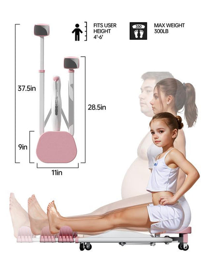 Achieve Your Flexibility Goals with the Seanleecore Leg Stretcher Machine - Ideal for Dancers, Gymnasts, and Athletes!