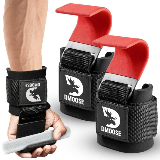 DMOOSE BeastGrip Wrist Hooks – Unleash Your Power