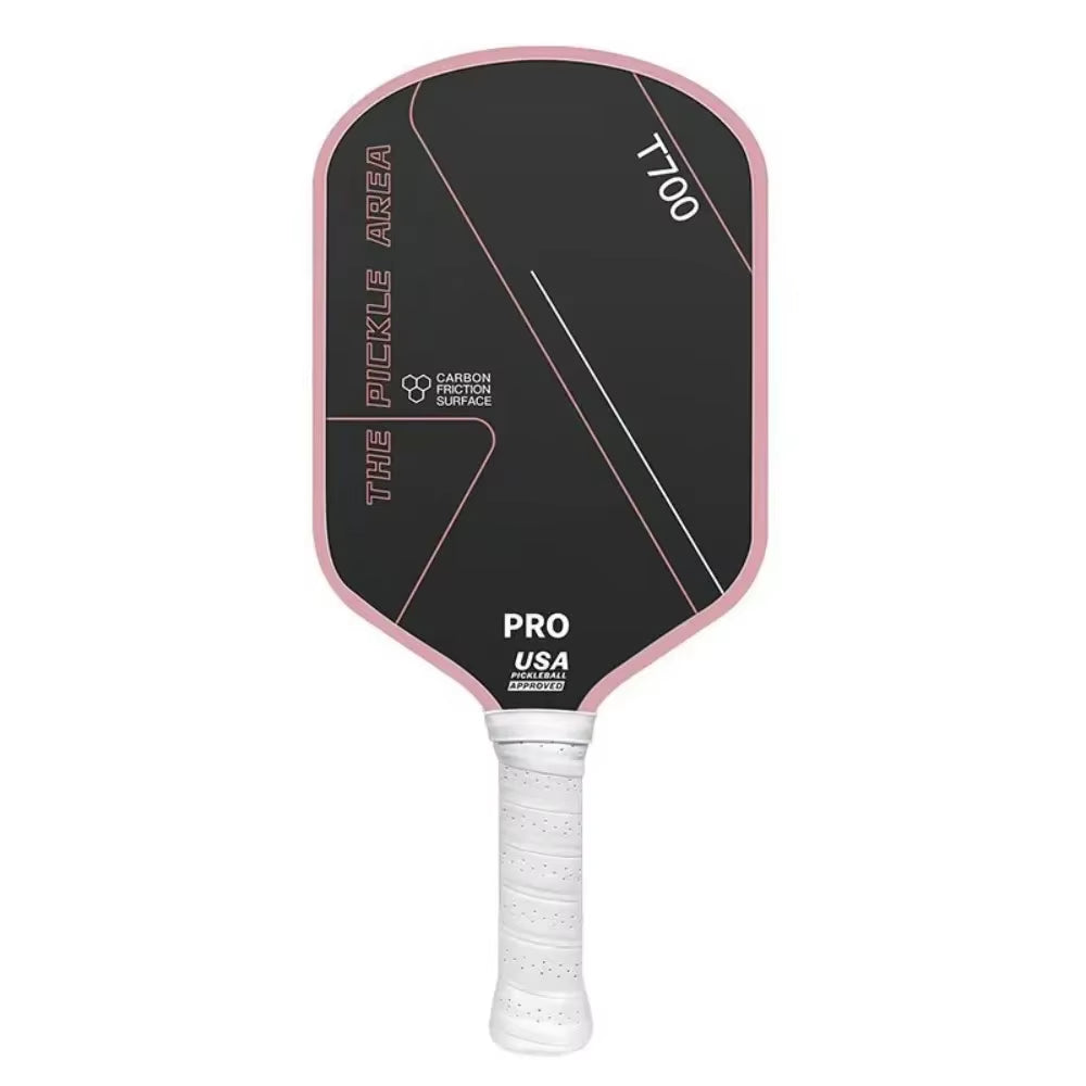 T700 Carbon Fiber Pickleball Paddle - USAPA Approved, Ultra-Lightweight with Frosted Surface for Elite Performance