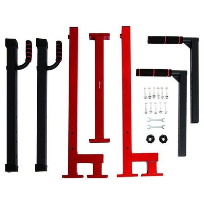 Balancefrom 500Lb Capacity Multi-Function Dip Stand & Pull-Up Bar - Ultimate Upper Body Workout Equipment for Triceps and Fitness Enthusiasts