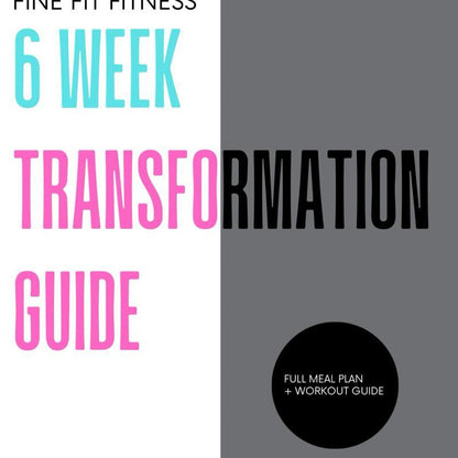 Transform Your Body in 6 Weeks: The Ultimate Total Body Recovery Meal Planner & Guided Journal for Health & Wellness