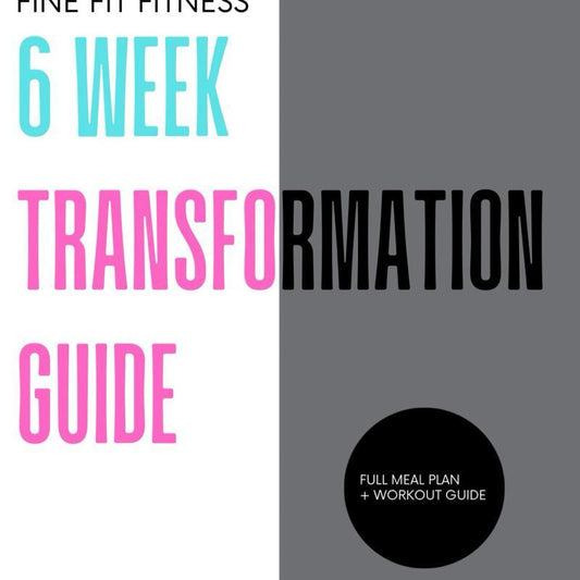 Transform Your Body in 6 Weeks: The Ultimate Total Body Recovery Meal Planner & Guided Journal for Health & Wellness