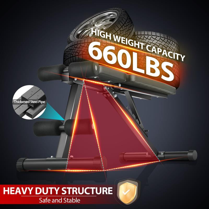 Transform Your Fitness Journey with the Ultimate Adjustable OPPSDECOR Weight Bench - The Perfect Gift for Father's Day & Christmas!