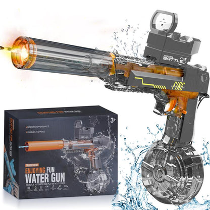 Ultimate LED High-Powered Water Shooter - Long Range 26-35Ft, IP67 Waterproof - Perfect for Summer Fun, Outdoor Parties & Birthday Gifts!