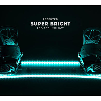 Illuminate Your Ride: Actionglow AG2 LED Snowboard Lighting System - 7 Color Modes, Waterproof & Ultra Bright!