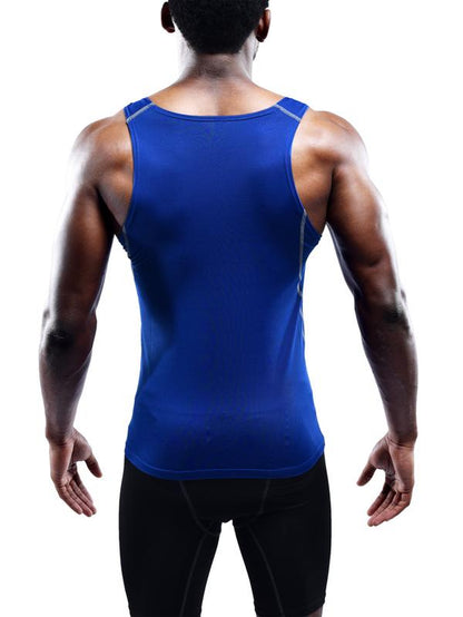 NELEUS Men'S 3 Pack Athletic Compression under Base Layer Sport Tank Top