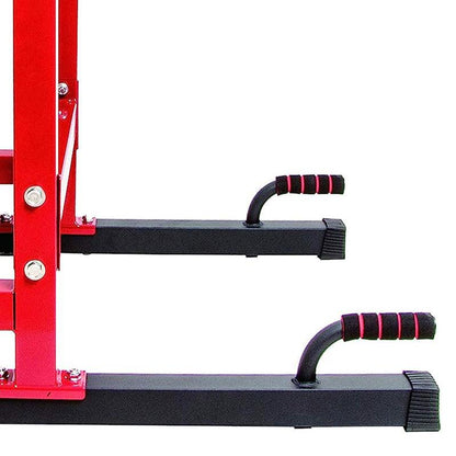 Balancefrom 500Lb Capacity Multi-Function Dip Stand & Pull-Up Bar - Ultimate Upper Body Workout Equipment for Triceps and Fitness Enthusiasts