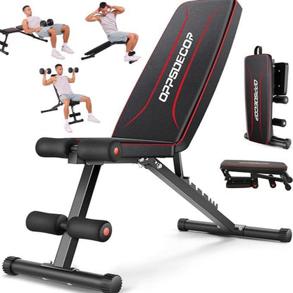 Transform Your Fitness Journey with the Ultimate Adjustable OPPSDECOR Weight Bench - The Perfect Gift for Father's Day & Christmas!