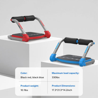 MERACH Sit-Up Exercise Equipment, Ab Crunch Machine Roll-Up Machine, Abdominal Workout Machine for Home Gym, Core Ab Exercise System Trainer, Dealsforyoudays