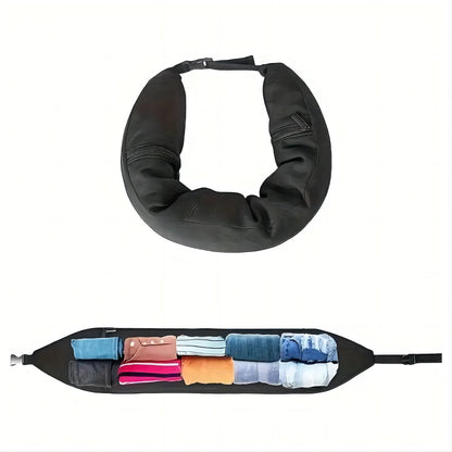 Ultimate Travel Neck Pillow Crossbody Bag - Perfect for Students and Adventurers!