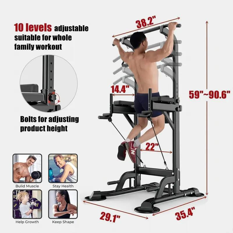 Power Tower Multifuncional - Barra de Pull Up y Pull Down