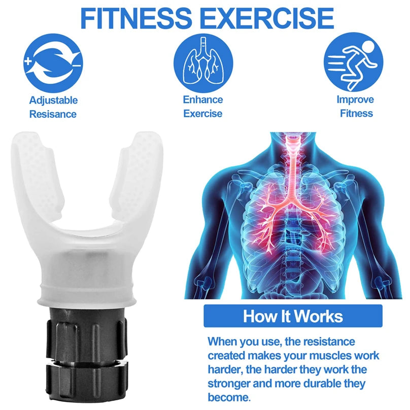 Unlock Your Full Potential with the Adjustable Lung Flexer Breathing Trainer for Enhanced Lung Capacity