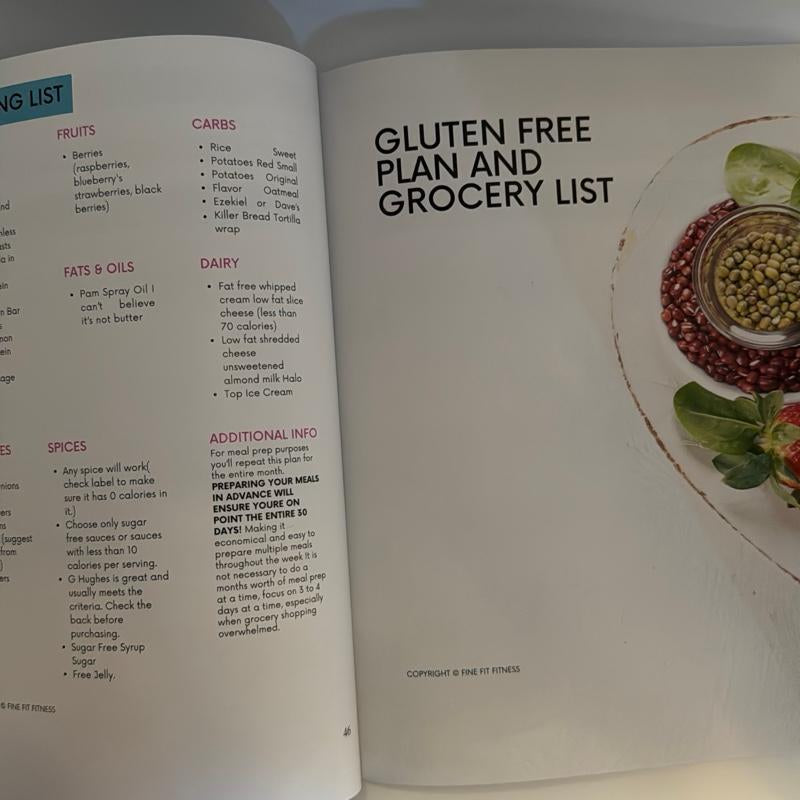 Transform Your Body in 6 Weeks: The Ultimate Total Body Recovery Meal Planner & Guided Journal for Health & Wellness