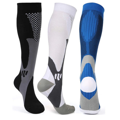 Elevate Your Cycling Experience with Ultimate Performance Compression Socks - Quick-Dry, Breathable & Designed for Active Men