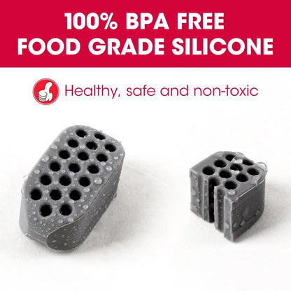 Ultimate Jawline Sculptor: 3 Resistance Levels Silicone Jaw Exerciser for Men & Women - 6Pack in White, Grey & Black