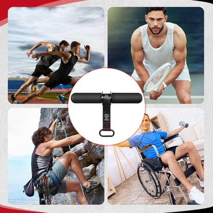 Unleash Your Inner Strength with the FitBeast Heavy-Duty Forearm & Wrist Roller - Adjustable Strap for 220Lbs Grip Training