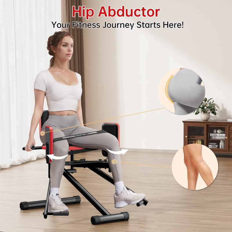 Transform Your Glutes: Adjustable Hip Trainer for Home Gym Fitness