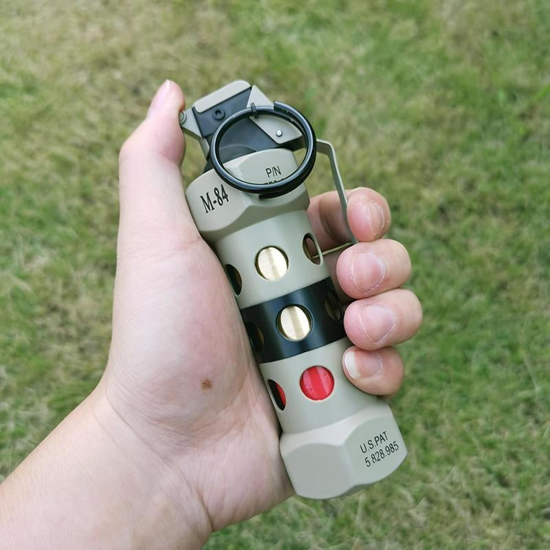 (Butane Not Included), No Battery Required Windproofrefillable Butane Flashlight Lighter - Zinc Alloy, Military-Styledesign, Blue Flame, Olive Green and Black Options, Perfect Forcamping, Barbecue