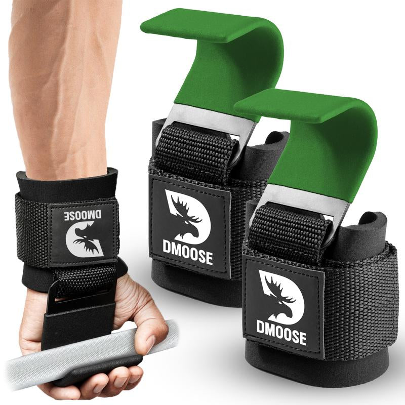 DMOOSE BeastGrip Wrist Hooks – Unleash Your Power