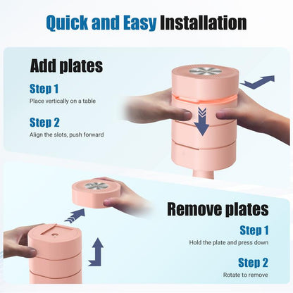 Versatile Merach 4-in-1 Adjustable Dumbbell Set - Perfect for Home Workouts, 2.2-8.8LBS with Soft Rubber Grip, Ideal for Women!