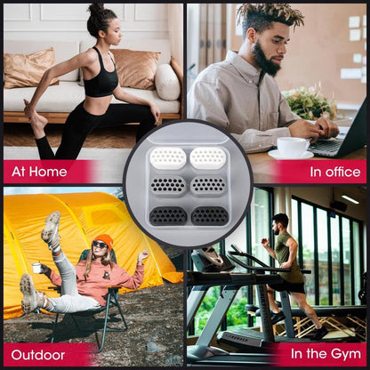 Ultimate Jawline Sculptor: 3 Resistance Levels Silicone Jaw Exerciser for Men & Women - 6Pack in White, Grey & Black