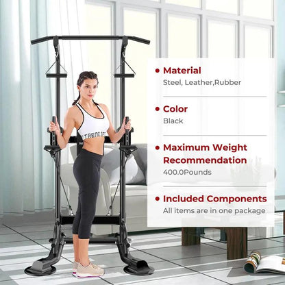 Power Tower Multifuncional - Barra de Pull Up y Pull Down