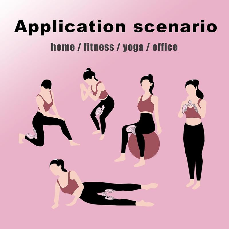 Ultimate Thigh & Hip Toner - Portable Home Gym Equipment for Butt Lift, Kegel Training & Inner Thigh Shaping for Men & Women