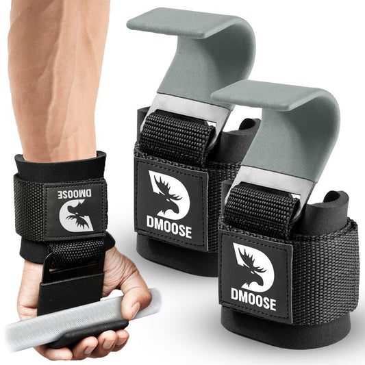 DMOOSE BeastGrip Wrist Hooks – Unleash Your Power